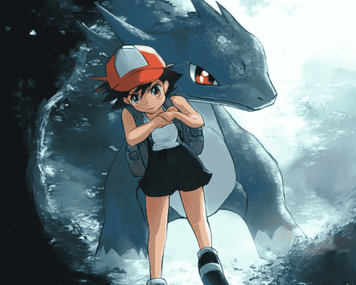 Ash Misty Adventures Diamond Painting