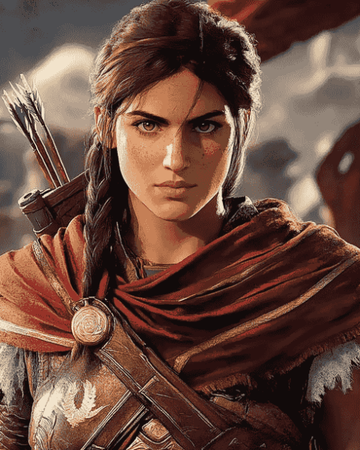 Assassins Creed Kassandra Diamond Painting