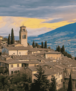 Assisi Italy Landmark Diamond Painting