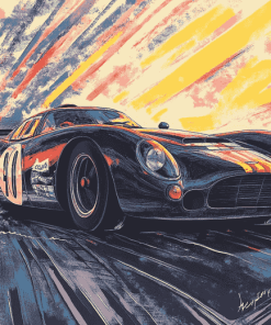 Aston Martin F1 Racing Diamond Painting