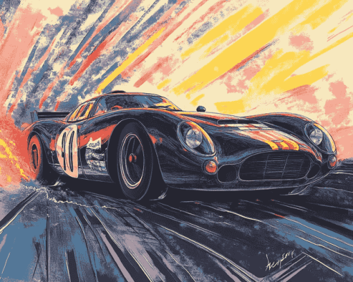 Aston Martin F1 Racing Diamond Painting