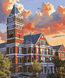 Auburn University Architecture Diamond Painting