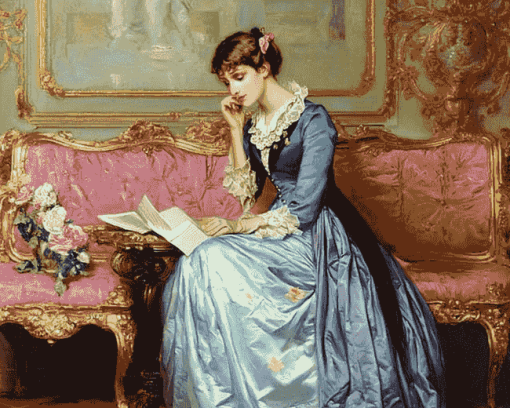 Auguste Toulmouche Ladies' Diamond Painting