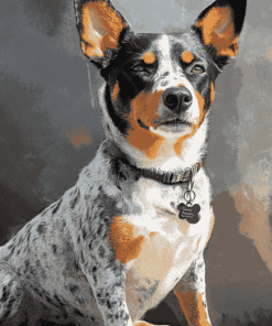 Australian Cattle Dog Animals Diamond Painting