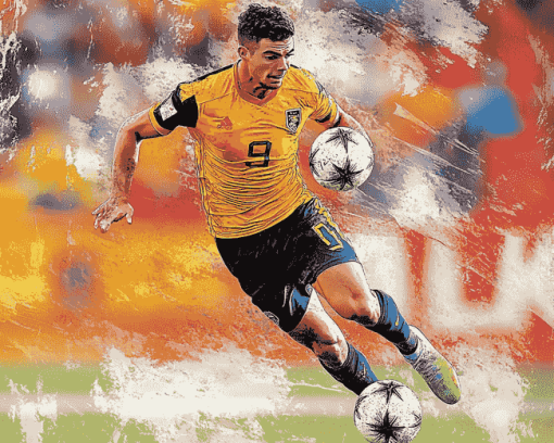 Australian Football Star Diamond Painting