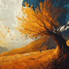 Autumn National Park Scene Diamond Painting