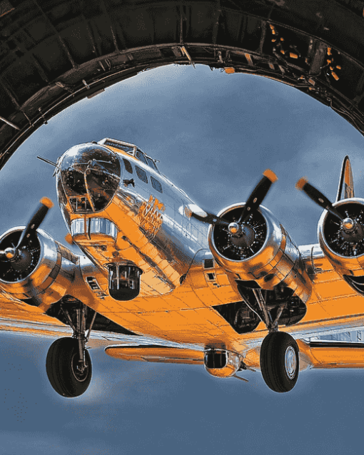 B17 Aircraft Diamond Painting