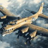 B17 Heavy Bomber Jets Diamond Painting