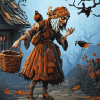 Baba Yaga Animation Diamond Painting