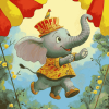 Babar's Adventures Diamond Painting