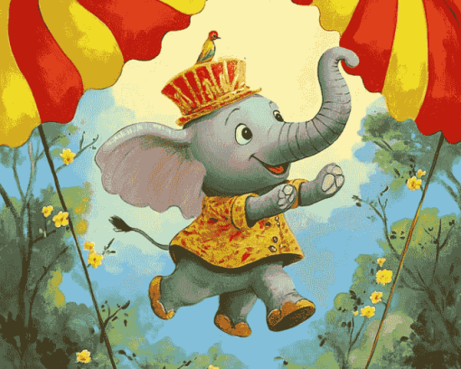 Babar's Adventures Diamond Painting