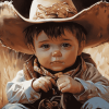 Babies' Western Cowboy Diamond Painting