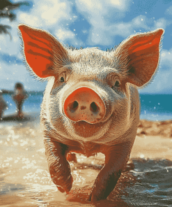 Bahama Pig Diamond Painting