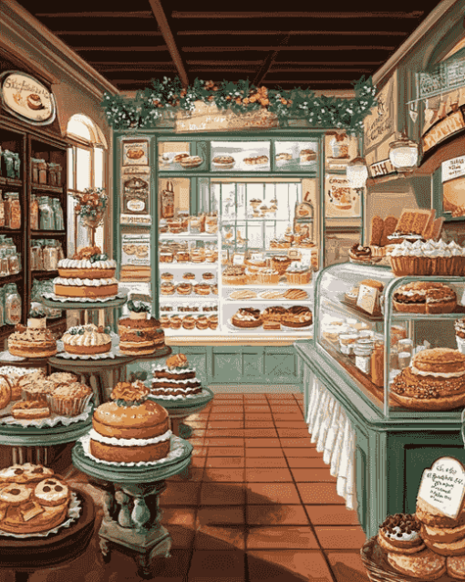 Bakery Store Creations Diamond Painting