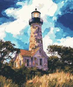 Bald Head Lighthouse North Carolina Diamond Painting