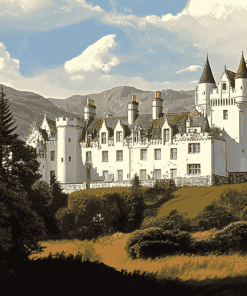 Balmoral Castle Diamond Painting