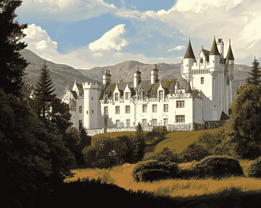 Balmoral Castle Diamond Painting