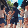 Barakamon Animation Diamond Painting