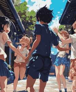 Barakamon Animation Diamond Painting