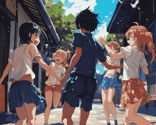 Barakamon Animation Diamond Painting