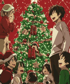 Barakamon Anime Holiday Diamond Painting