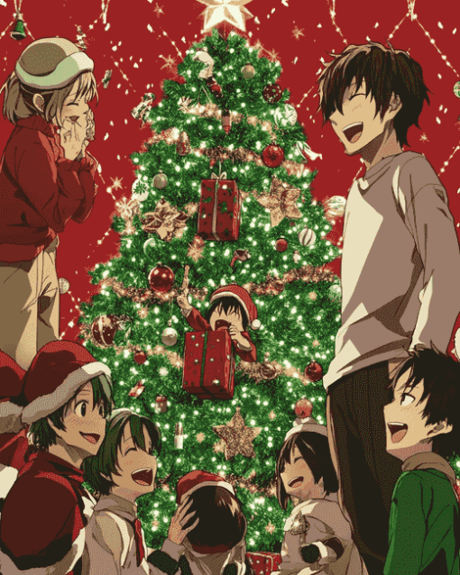 Barakamon Anime Holiday Diamond Painting