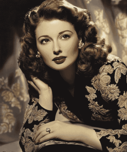 Barbara Stanwyck Famous Actress Diamond Painting