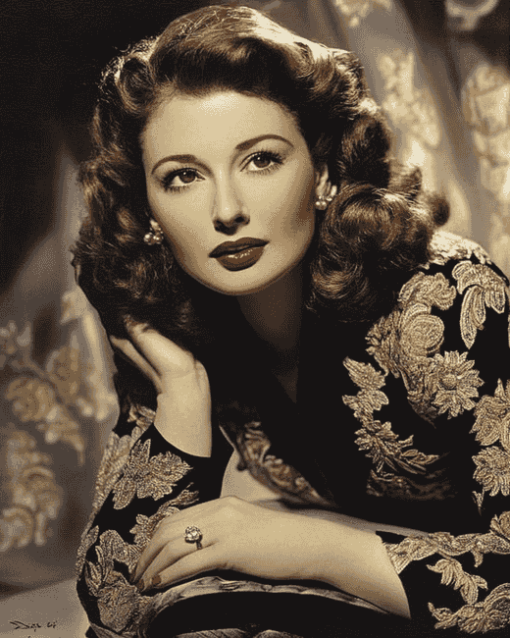 Barbara Stanwyck Famous Actress Diamond Painting