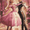 Barbie and Prince Dance Animation Diamond Painting