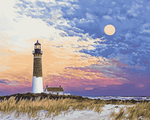 Barnegat Lighthouse Diamond Painting