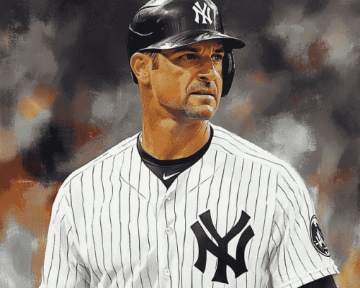 Baseball Icon Aaron Boone Diamond Painting