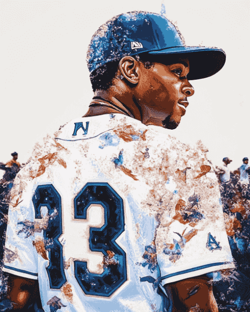 Baseball Star Kahlil Watson Diamond Painting