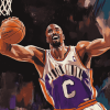 Basketball Legend Karl Malone Diamond Painting