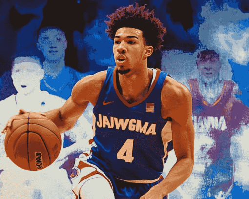 Basketball Star Jalen Wilson Diamond Painting