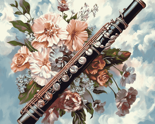 Bassoon Music Diamond Painting