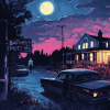 Bates Motel Animation Diamond Painting