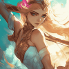 Battleground Queen Janna Diamond Painting