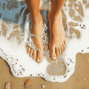 Beach Seascape Feet Diamond Painting