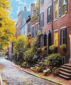 Beacon Hill Streets Diamond Painting