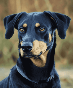 Beauceron Puppy Diamond Painting