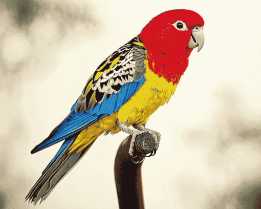 Beautiful Eastern Rosella Diamond Painting