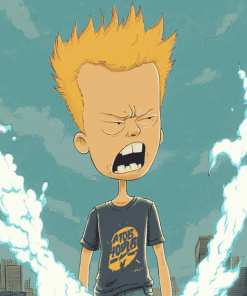 Beavis Animation Diamond Painting