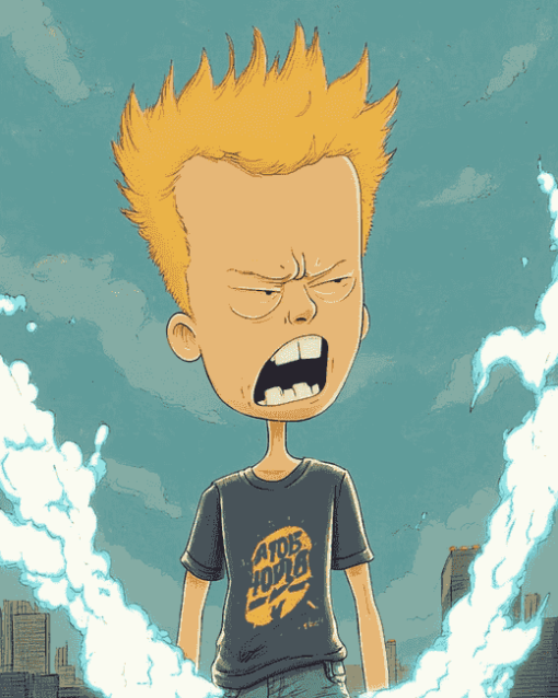 Beavis Animation Diamond Painting