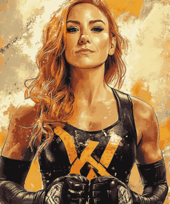 Becky Lynch WWE Diamond Painting