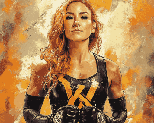 Becky Lynch WWE Diamond Painting