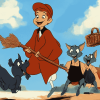 Bedknobs and Broomstick Characters Diamond Painting