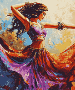 Belly Dancer Woman Diamond Painting