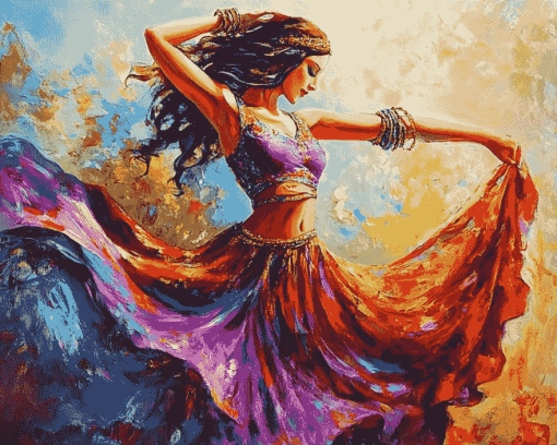 Belly Dancer Woman Diamond Painting