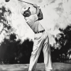 Ben Hogan Monochrome Golf Legend Diamond Painting