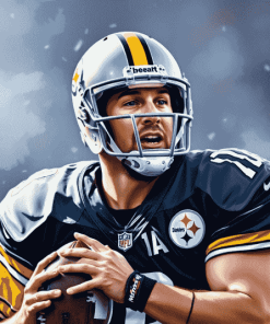 Ben Roethlisberger Football Legend Diamond Painting